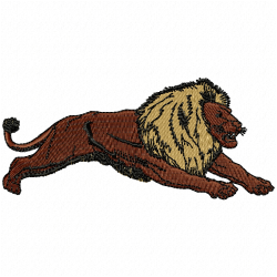 Lion Embroidery Design 12 Lion Embroidery Design 12